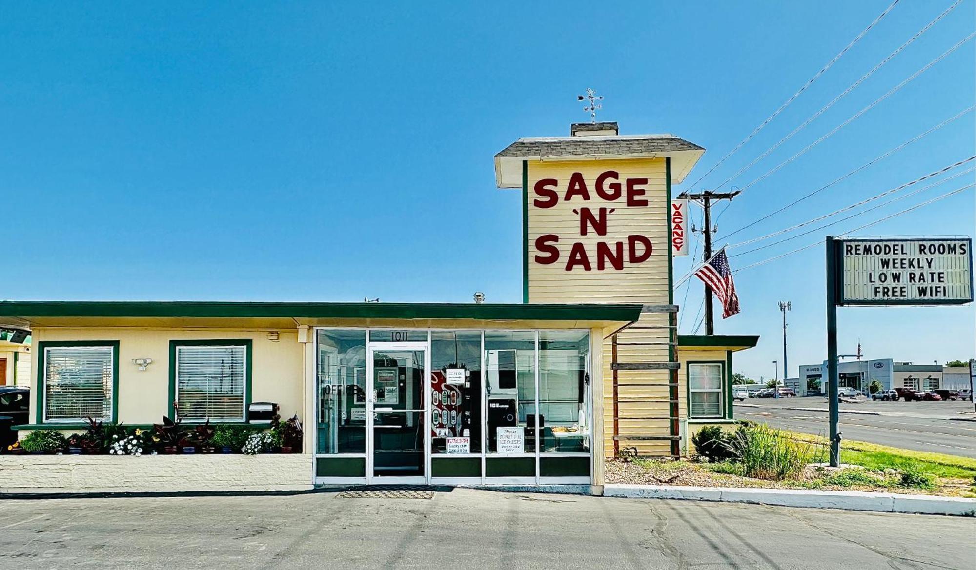 Sage N Sand Motel Moses Lake Εξωτερικό φωτογραφία